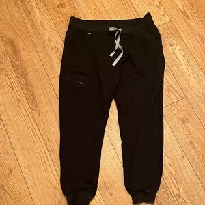 Figs Black Jogger Sweatpants